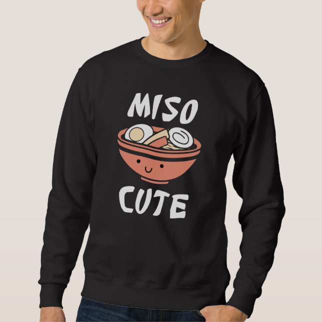 Miso Cute Lång Ärmad Tröja (Framsida)