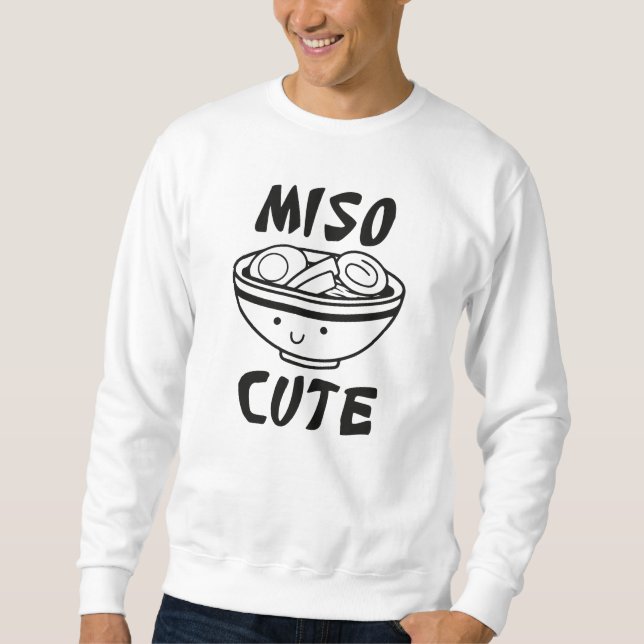Miso Cute Lång Ärmad Tröja (Framsida)