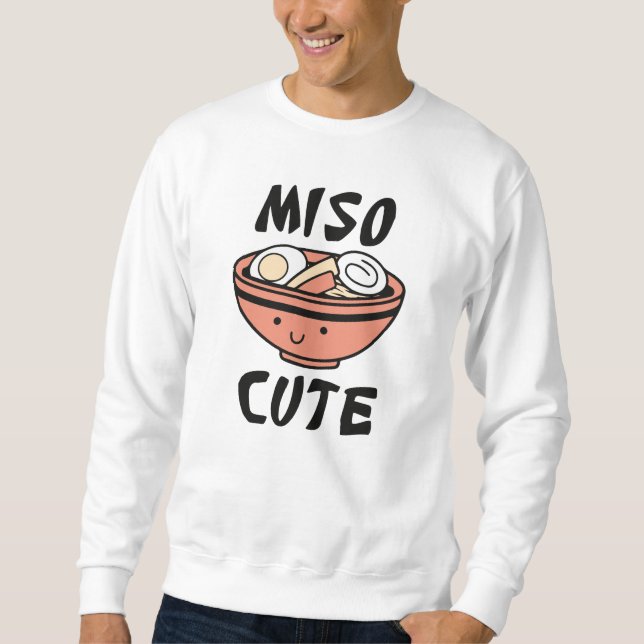 Miso Cute Lång Ärmad Tröja (Framsida)