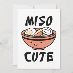 Miso Cute Tack Kort