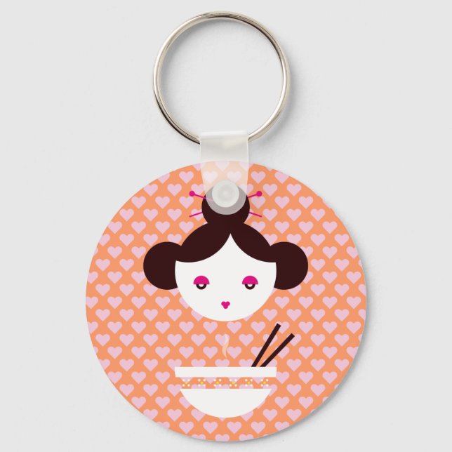 Miso Girl Nyckelring (Framsida)