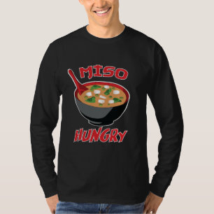 Miso Hungrig Funny Food Kawaii T Shirt