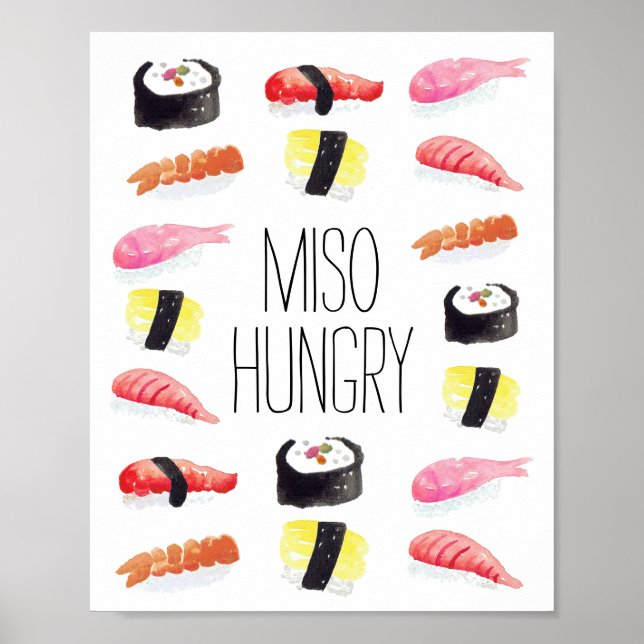 Miso Hungrig Poster (Framsidan)