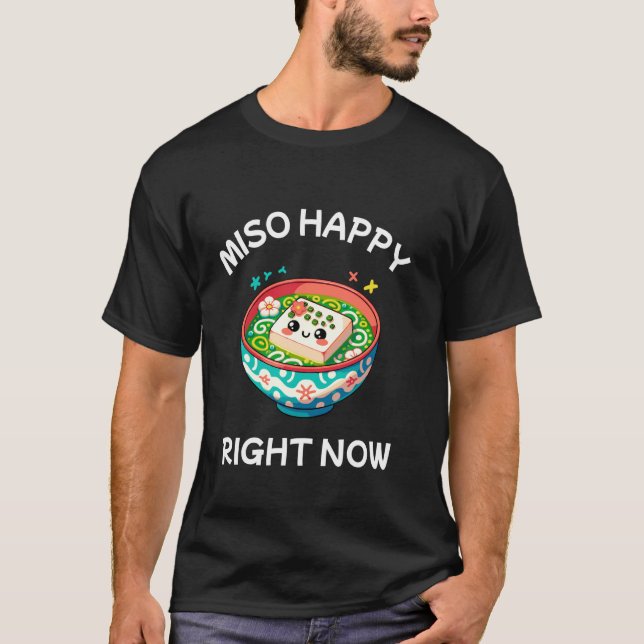 Miso japansk soppa t shirt (Framsida)