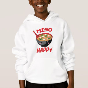 Miso Lycklig Funny Food Kawaii T Shirt