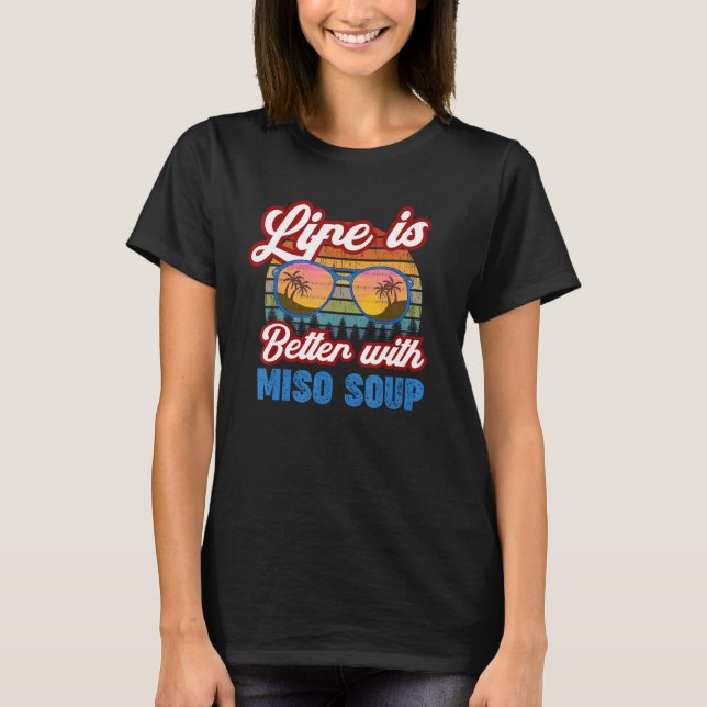 Miso Soppa med Miso Soppa som säger T Shirt (Framsida)