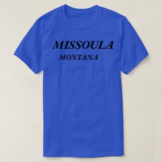 Misoula montana 5 t shirt (Design framsida)