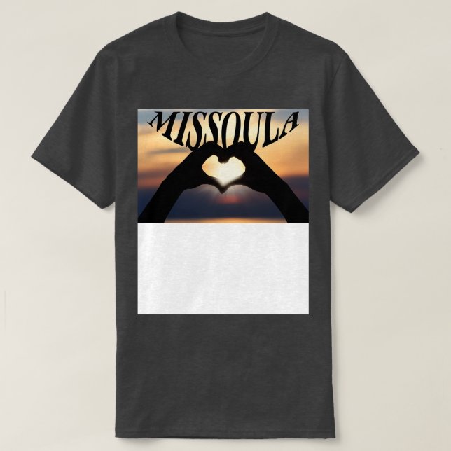 Misoula montana 7 t shirt (Design framsida)