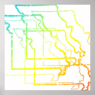 Misouri chill oblur poster