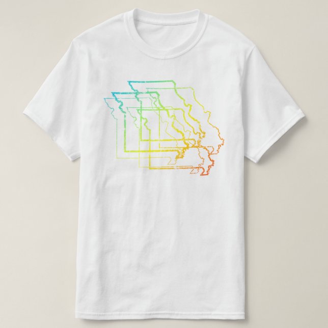 Misouri chill oblur tee shirt (Design framsida)