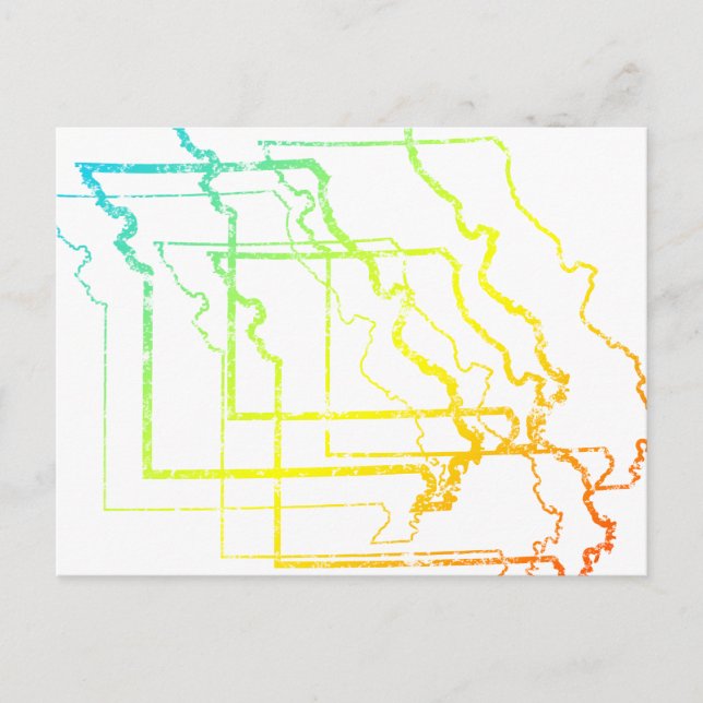 Misouri chill oblur vykort (Framsida)