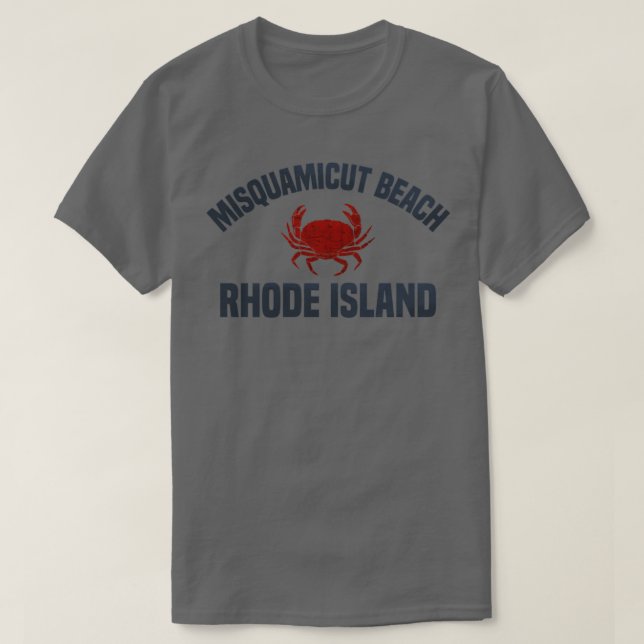 Misquamicut Beach Rhode island T Shirt (Design framsida)