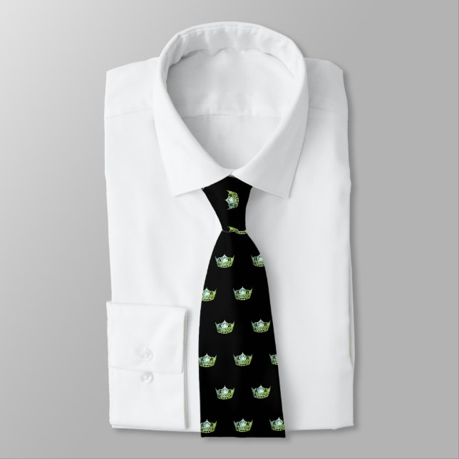 Miss America Apple Grönt Krona Manar Tie Slips (Bunden)