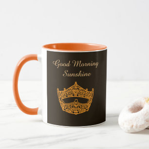 Miss America God Morgon Solsken Krona Mugg