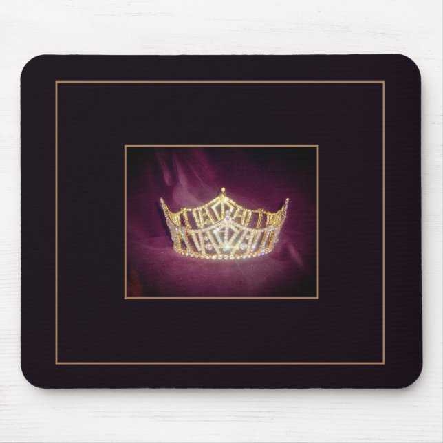 Miss America Krona Mouse Pad Musmatta (Framsidan)