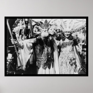Miss America och Neptune 1922 Poster