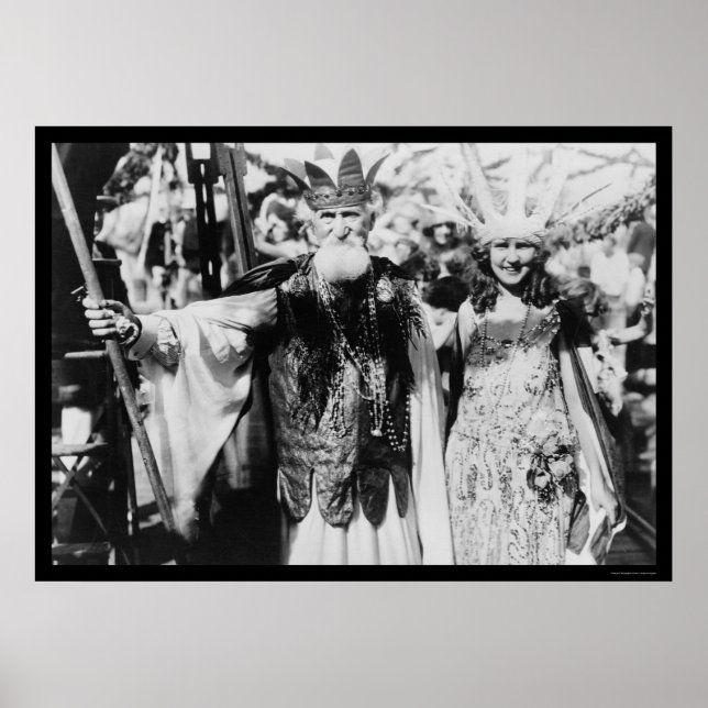 Miss America och Neptune 1922 Poster (Framsidan)