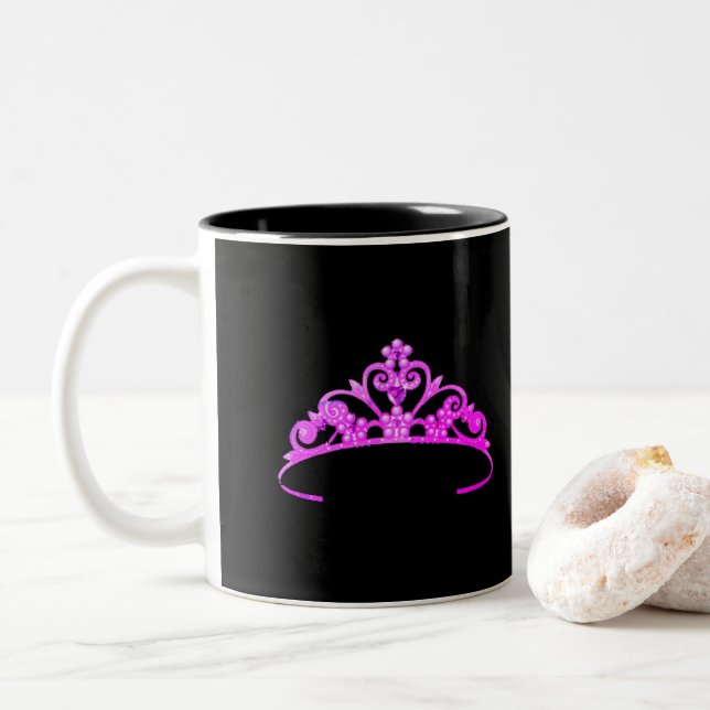 Miss America Rodeo Princess Fuchsia Krona Mugg (Med munk)