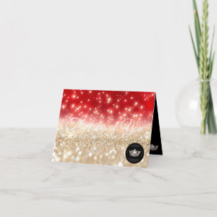 Miss America Silver Krona-anteckningskort som fund Kort