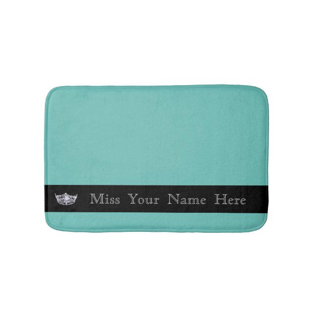 Miss America Silver Krona Bath Mat Badrumsmatta (Framsidan)