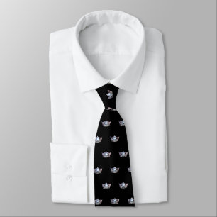 Miss America Silver Krona Manar Tie Slips