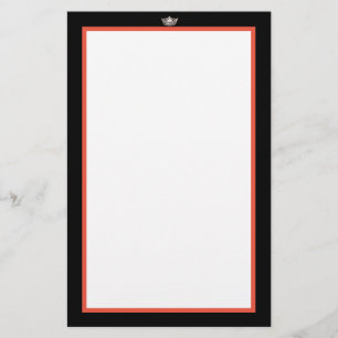 Miss America Silver Krona Stationery Papper