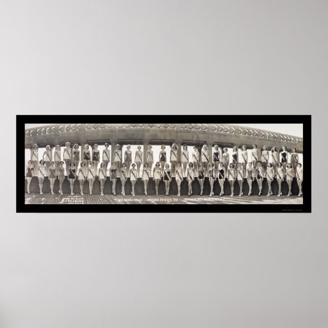 Miss America Skönhetstävling Photo 1953 Poster (Framsidan)