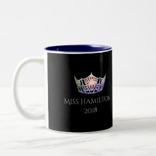 Miss America stil eget namn flera Krona Mugg
