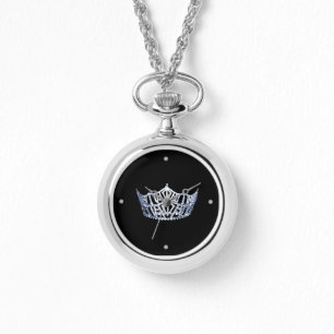 Miss America stil Krona Wrap Around Watch Armbandsur
