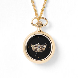 Miss America stil Krona Wrap Around Watch Armbandsur