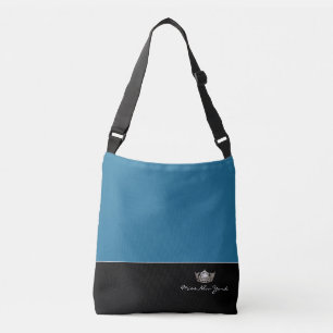 Miss America Stil Silver Krona Bag Axelväska