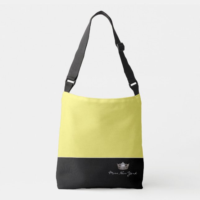 Miss America Stil Silver Krona Bag Axelväska (Framsida)