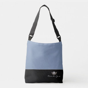 Miss America Stil Silver Krona Bag Axelväska