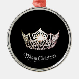 Miss America stilkrona ornament