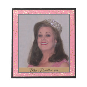 Miss America USA Rodeo Autograph Pad-Stardust Anteckningsblock