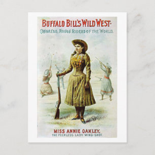 Miss Annie Oakley Vykort