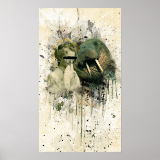 Miss Anonymous och Reverend Walrus Poster