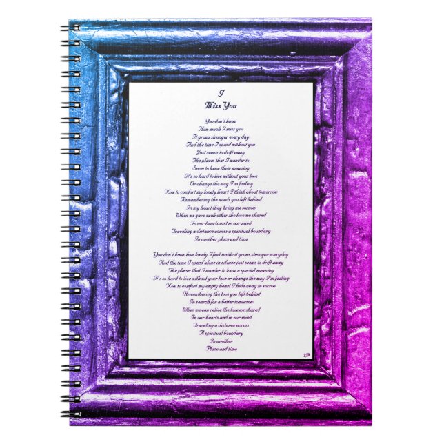 Miss Anteckningsbok (Framsidan)