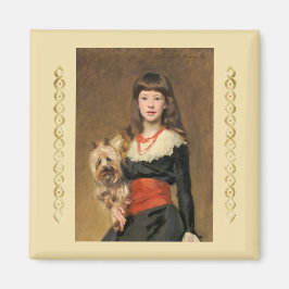 Miss Beatrice Townsend av John Singer Sargent Magnet