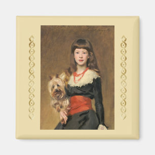 Miss Beatrice Townsend av John Singer Sargent Magnet