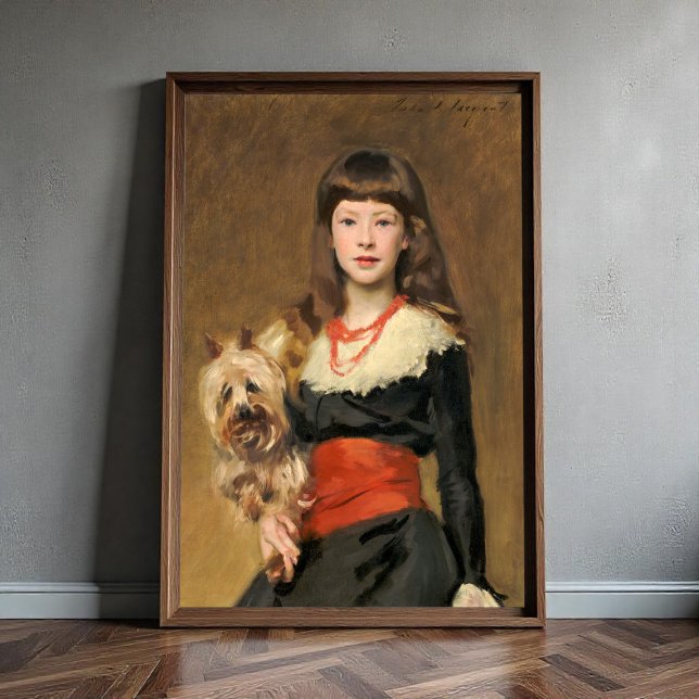 Miss Beatrice Townsend av John Singer Sargent Poster (Skapare uppladdad)