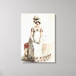 "Miss Bennet" Canvastryck