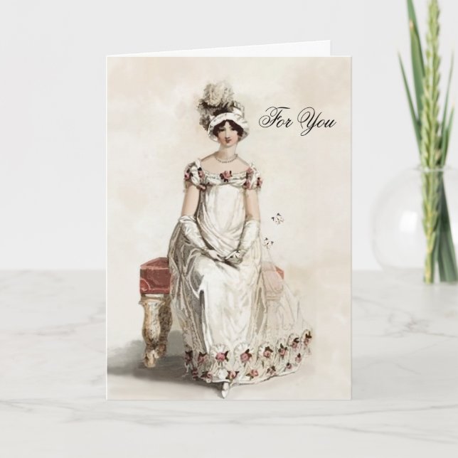 "Miss Bennet" för dig Kort (Framsida)