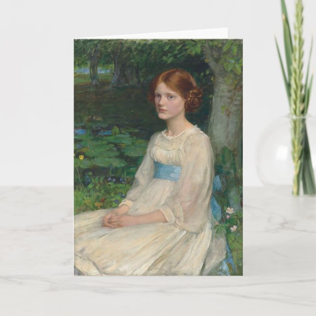 Miss Betty Pollock | John William Waterhouse Kort (Framsida)