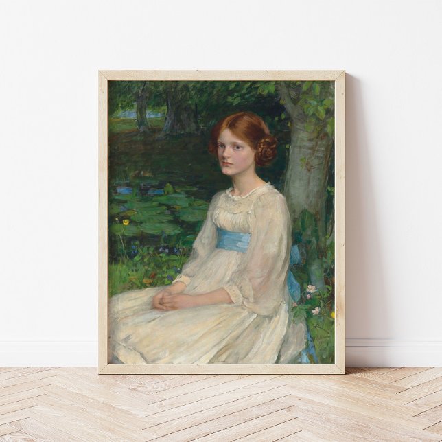 Miss Betty Pollock | John William Waterhouse Poster (Skapare uppladdad)