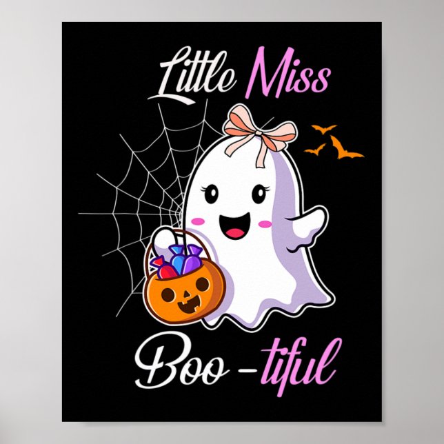 Miss Boo-tiful Cute Halloween Costume Poster (Framsidan)