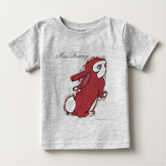 Miss Bunny baby romper, baby-barn t-shirt