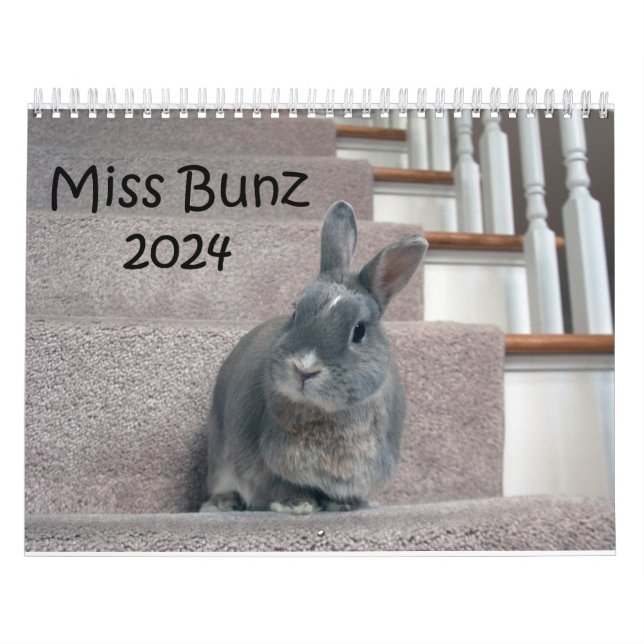 Miss Bunz 2024 Calendar Kalender (Omslag)