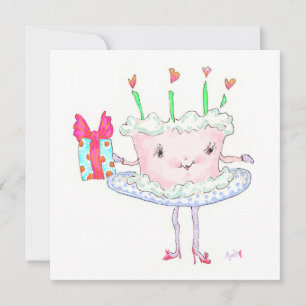 Miss Cake-inbjudan Inbjudningar