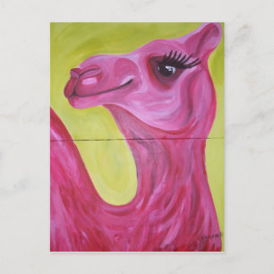 Miss Camel Postcard Vykort
